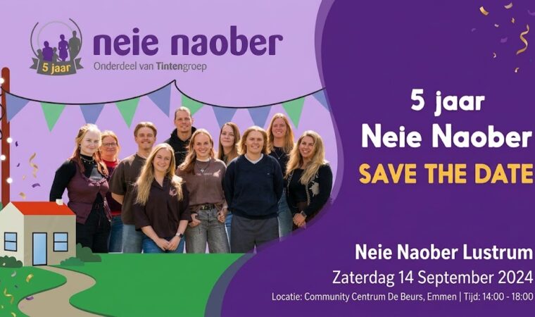 Welzijnsorganisatie Neie Naober viert vijfjarig bestaan met open dag in Zuidlaren
