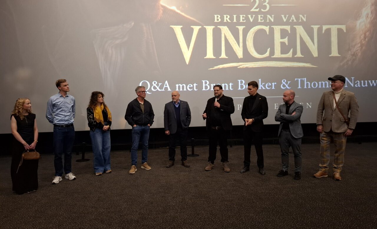 Drentse film 23 Brieven van Vincent feestelijk in première in Kinepolis Emmen