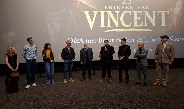 Drentse film 23 Brieven van Vincent feestelijk in première in Kinepolis Emmen